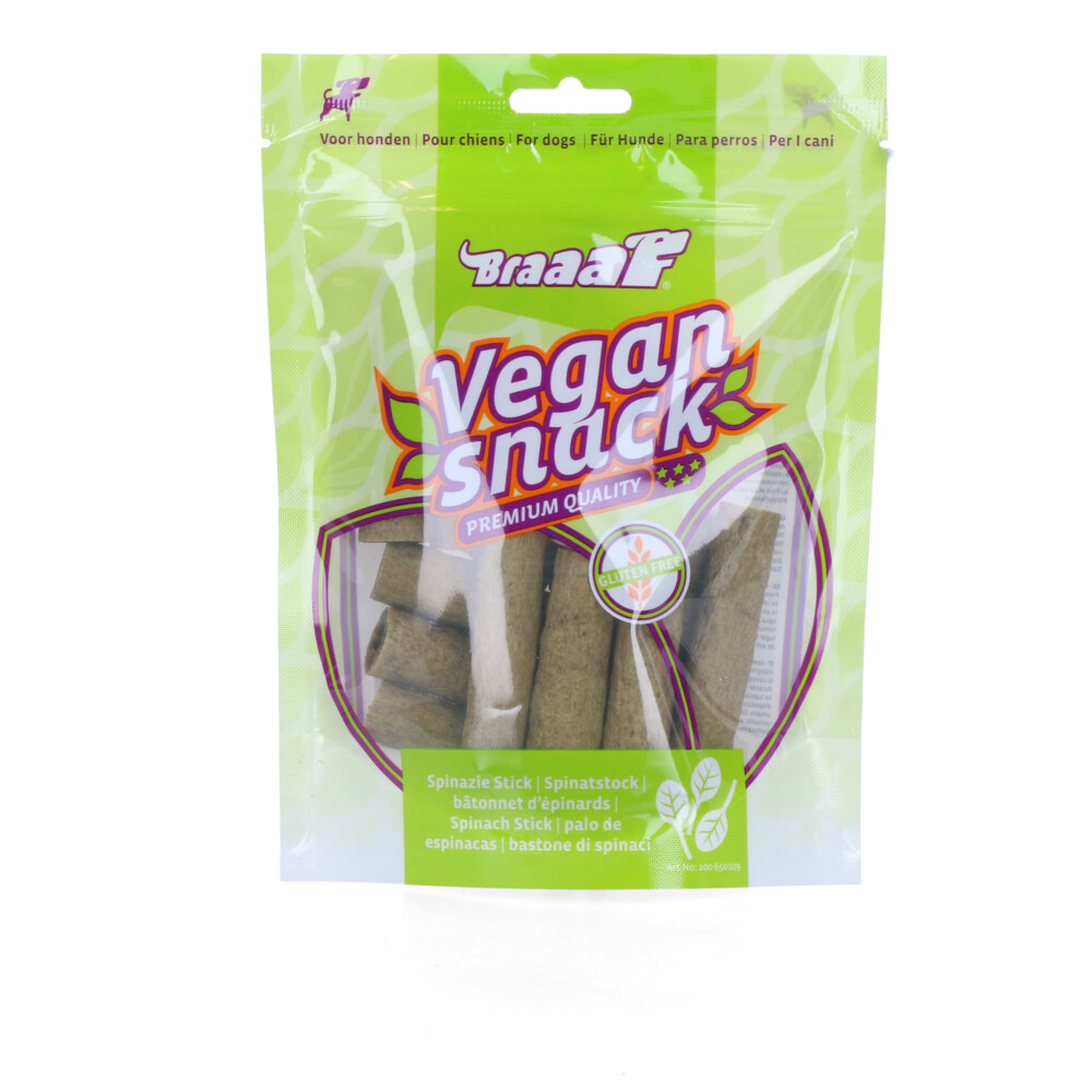 Braaaf Spinazie Sticks 6 cm80 gr