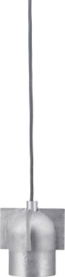 House Doctor - Pendel Lampe - Akola - Børstet Sølv - H 12,5 CM