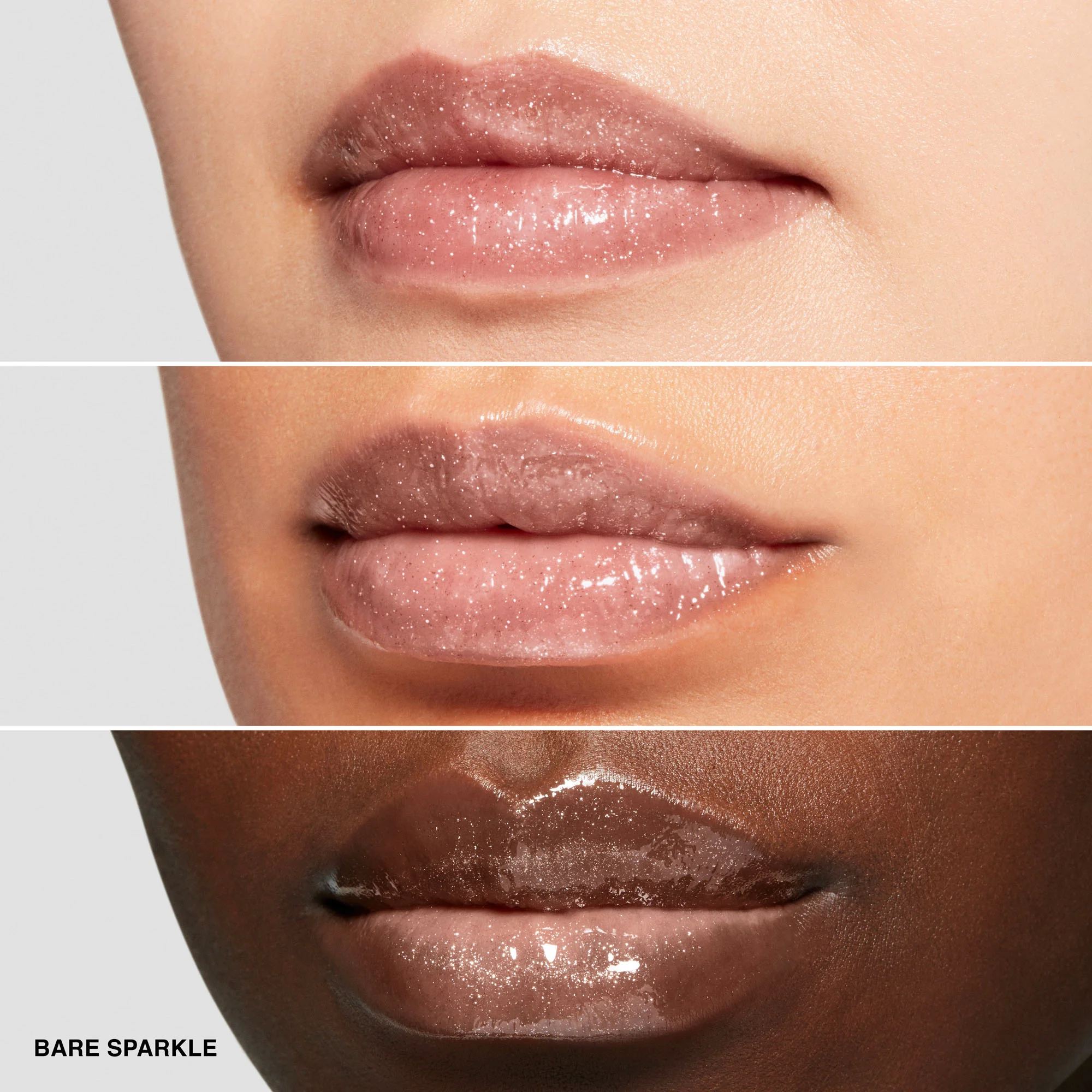 Crushed Oil Infused Gloss - Gloss pour les Lèvres |- Bare Sparkle