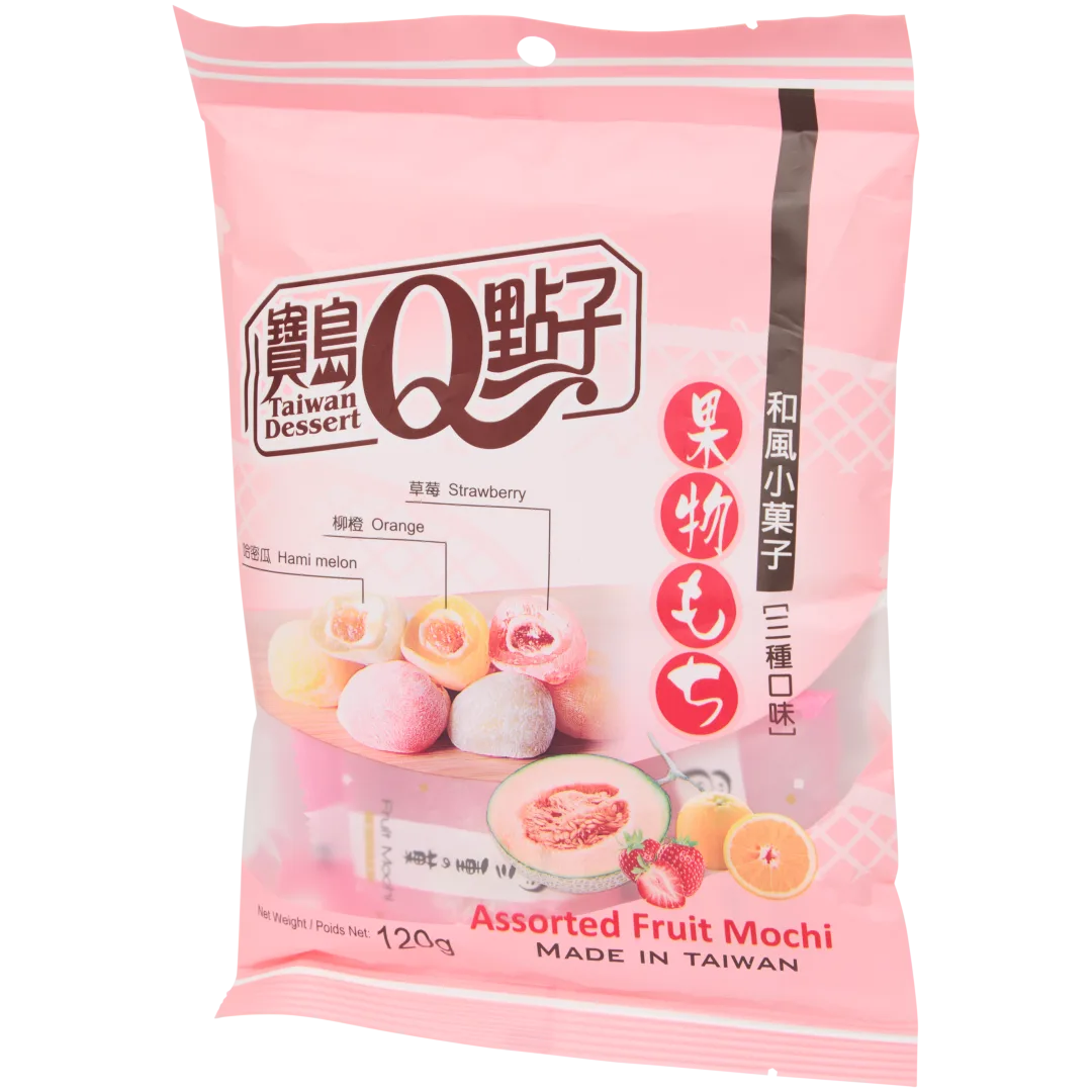 Mochi fruit mix 120 gram