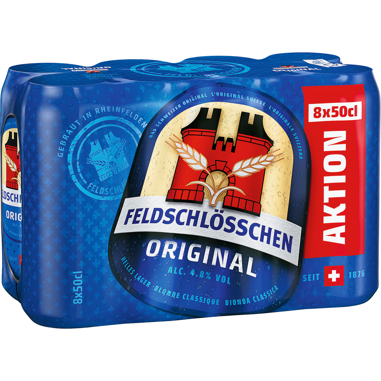Feldschlösschen Original 8x50cl Dosen