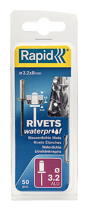 Rivets étanches Rapid Ø3.2x8mm