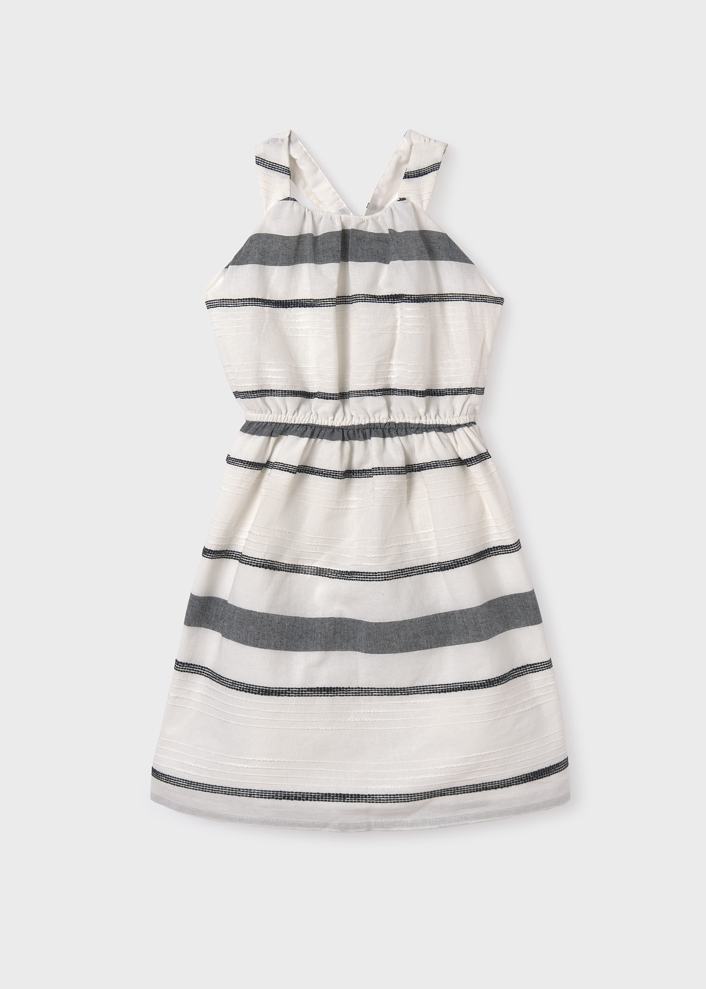 Vestido listrado infantil Better Cotton