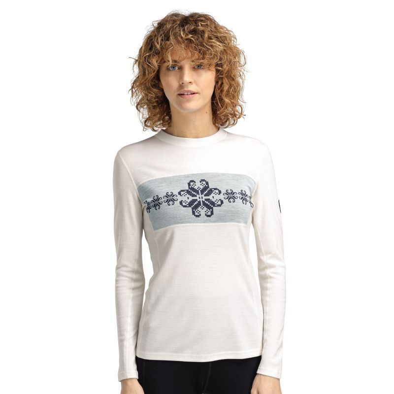 Falkeberg Baselayer Crew Neck - Maillot thermique laine mérinos femme