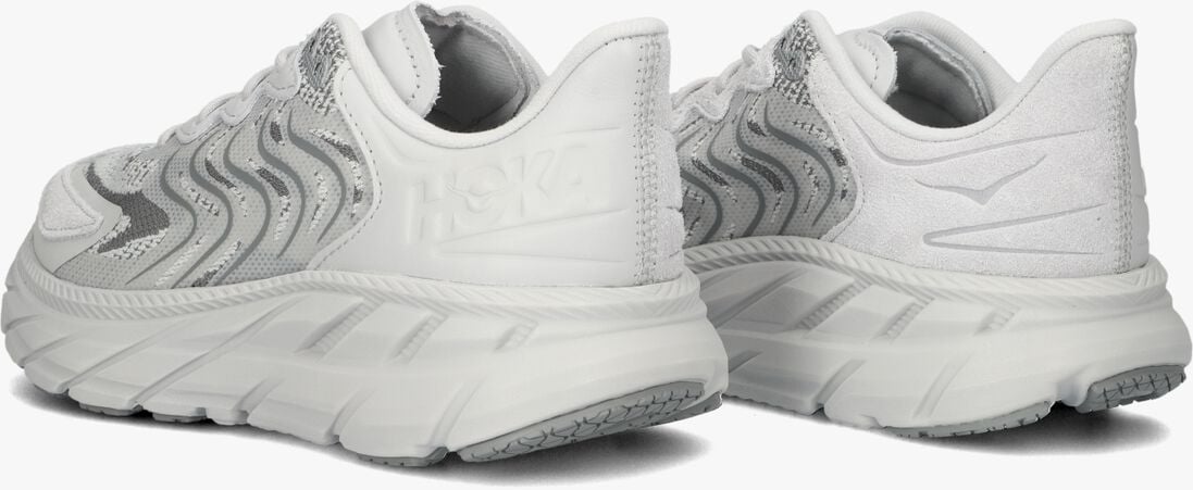 grijze hoka sneakers clifton ls