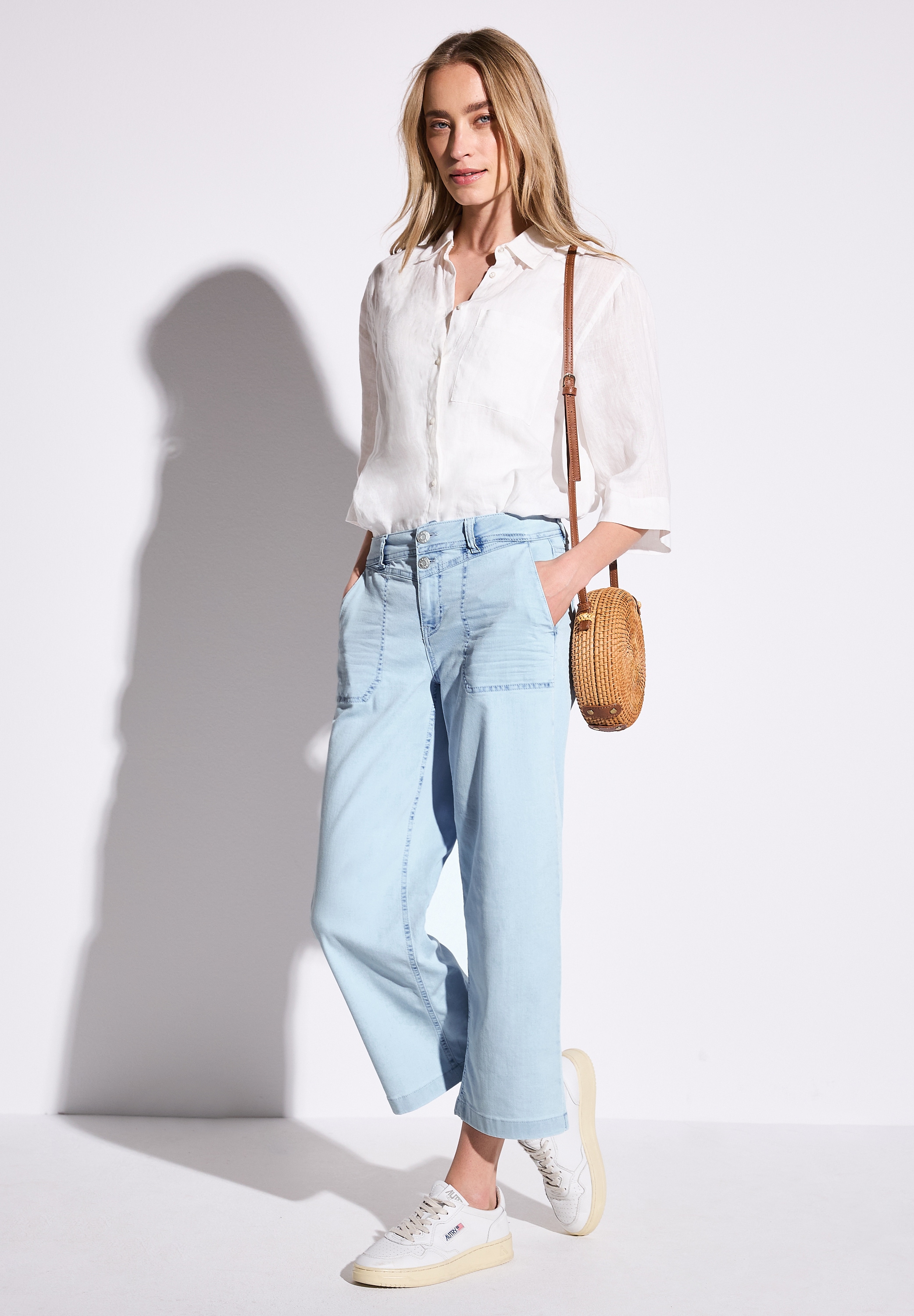 STREET ONE Weite Jeans , mit Taschen
