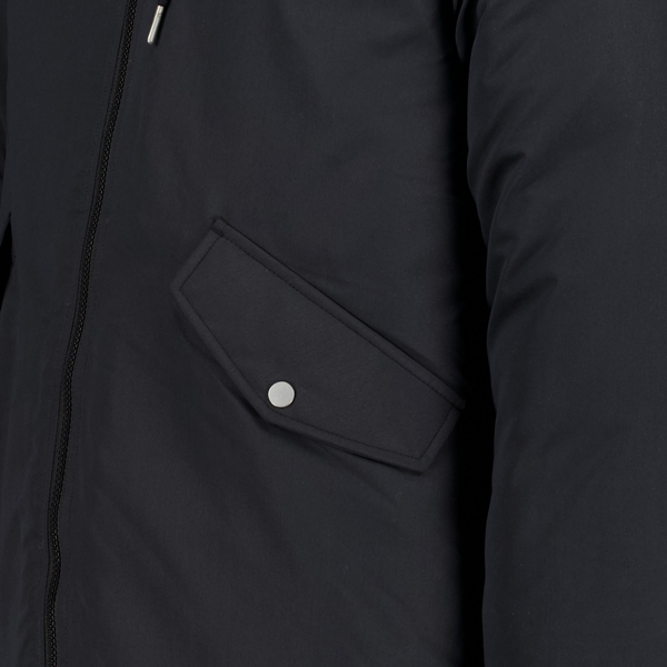 Produkt heren parka zwart