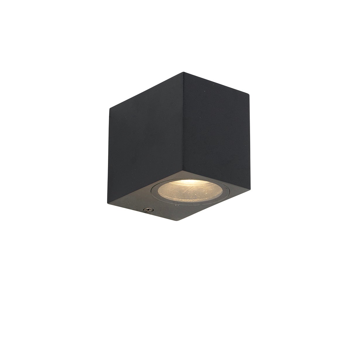Moderne wandlamp, zwart, IP44 - Baleno I.