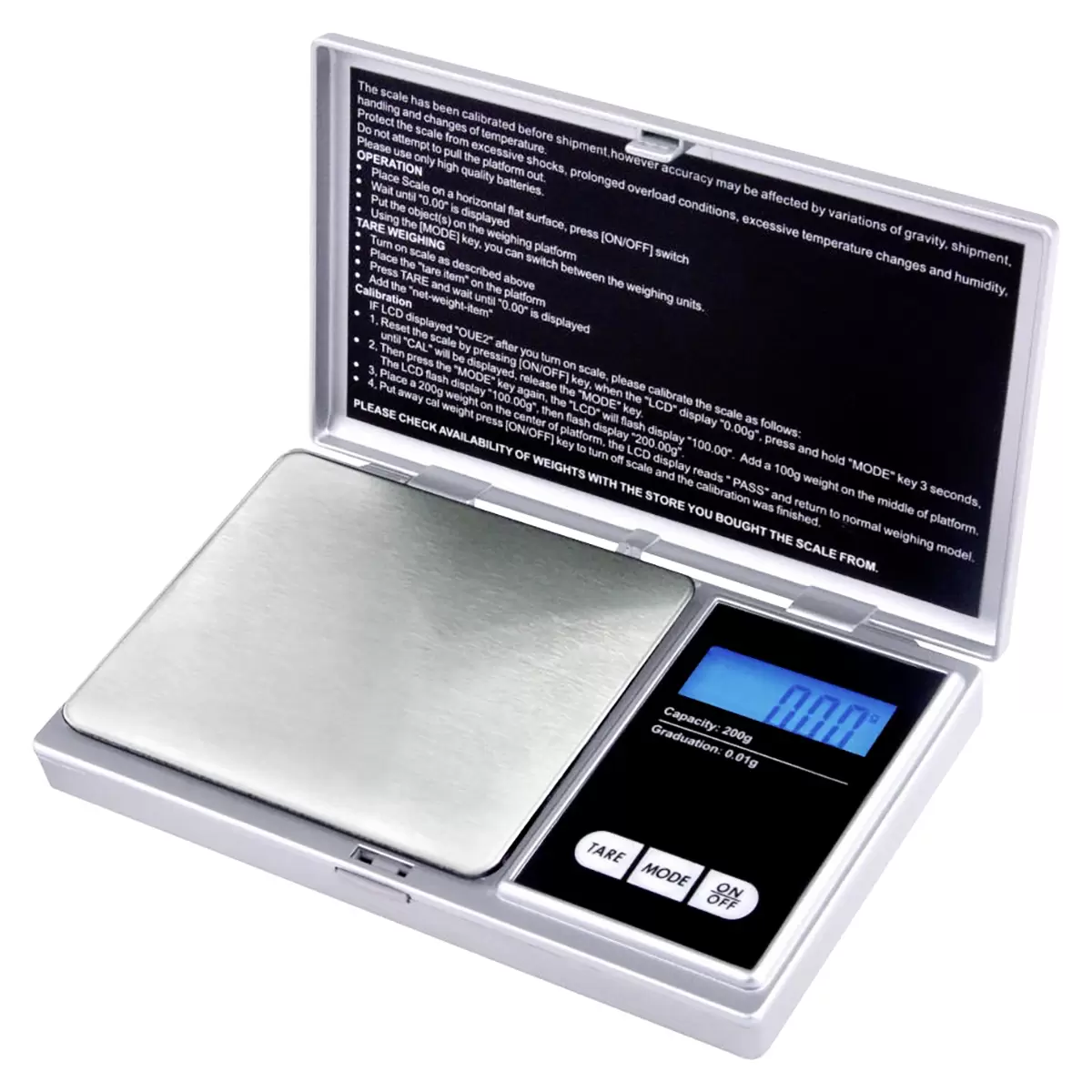 Präzisionswaage Silber