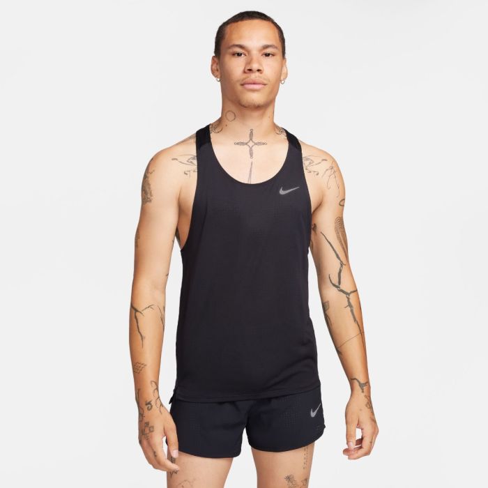 Nike Herre Singletter Dri-FIT Fast Singlet Sort