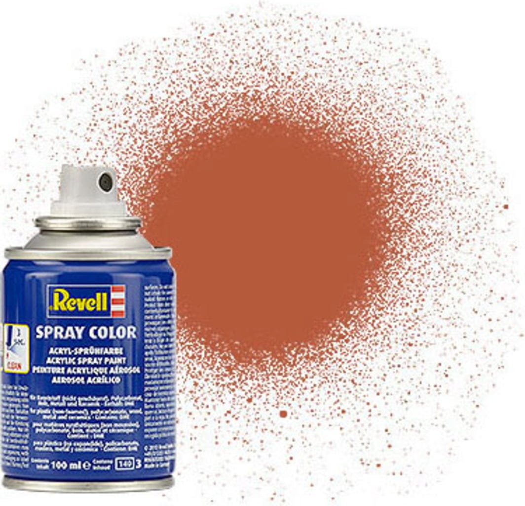 Revell  Spray braun, matt, 100 ml    Sprühlack für viele verschiedene Materialien