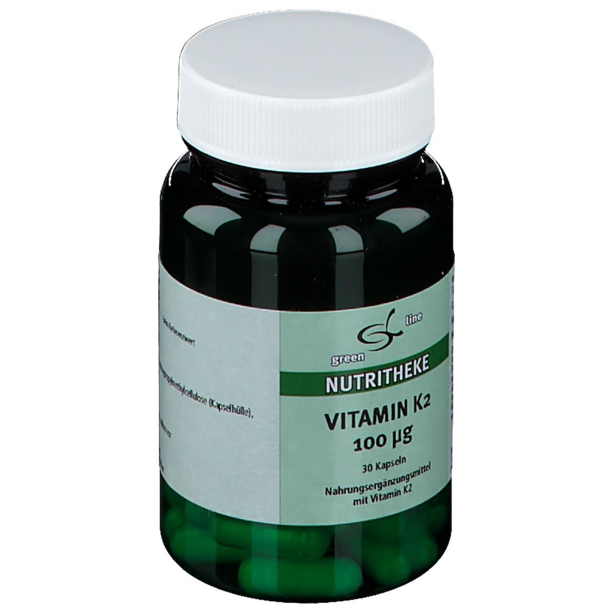 green line NUTRITHEKE Vitamin K2 100 µg