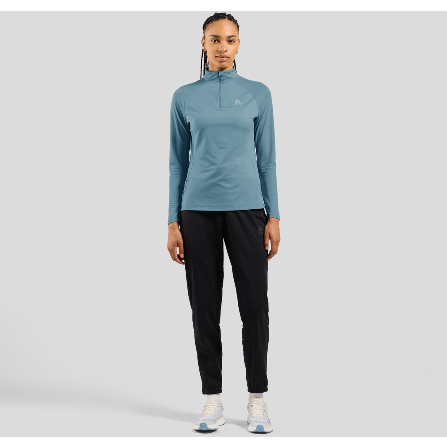Odlo Essential Ceramiwarm Half-Zip Midlayer Dames