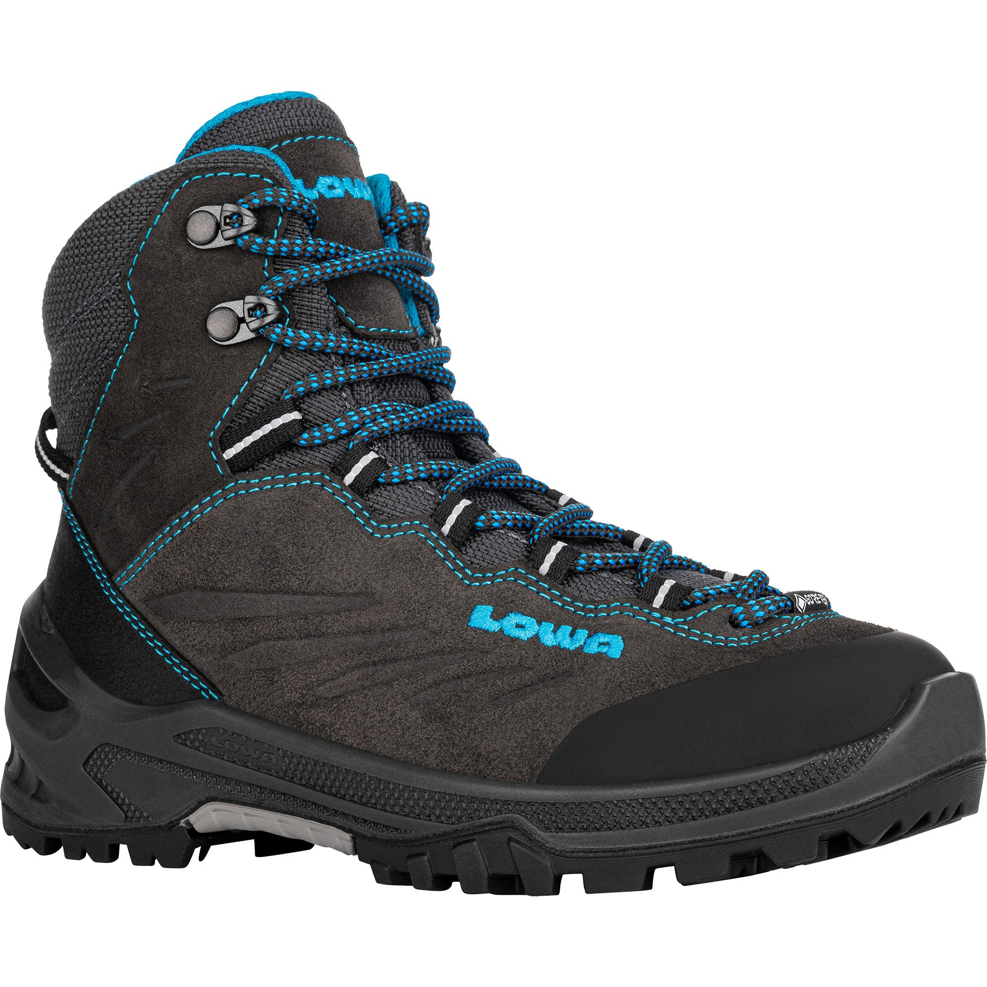 LOWA Cadin GORE-TEX® MID Junior Wanderschuhe Kinder anthrazit