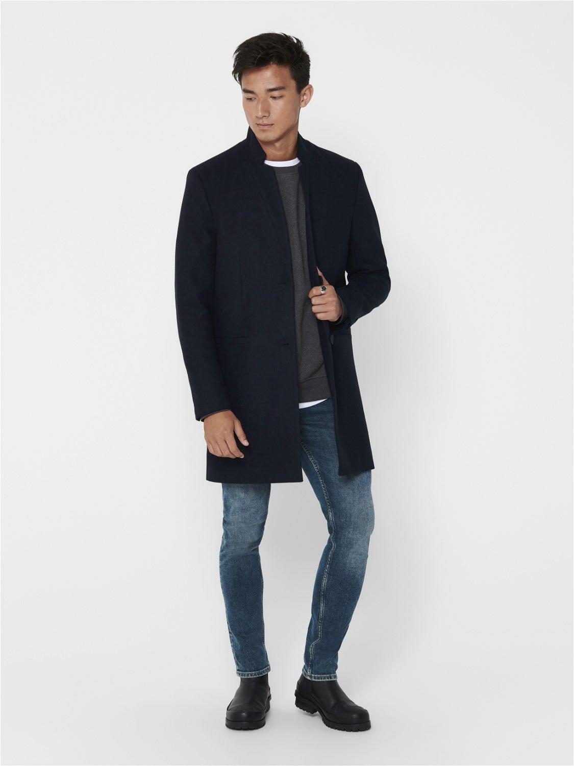ONSMALIK Trenchcoat Night Sky