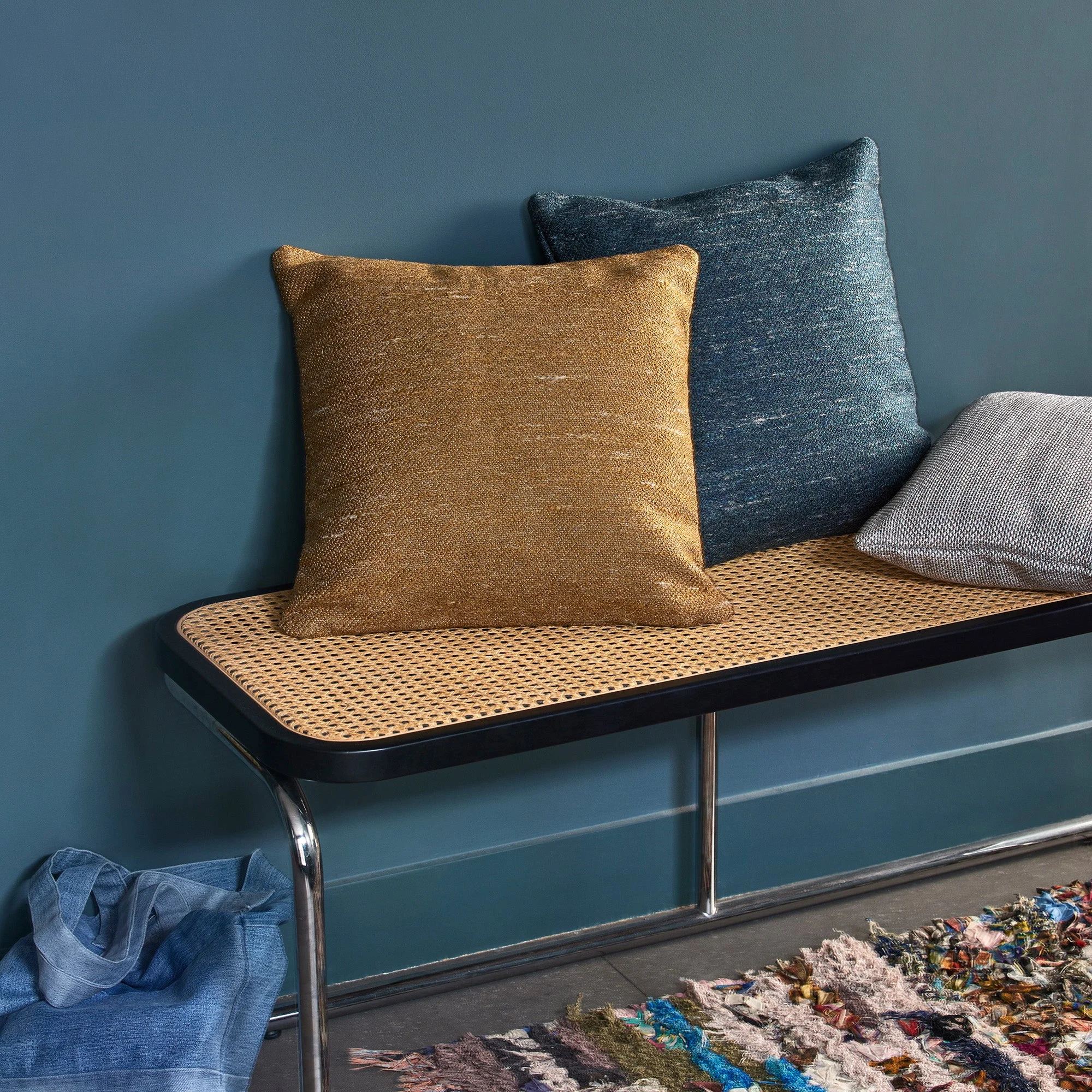 ORSSO - Housse de coussin | Bleu