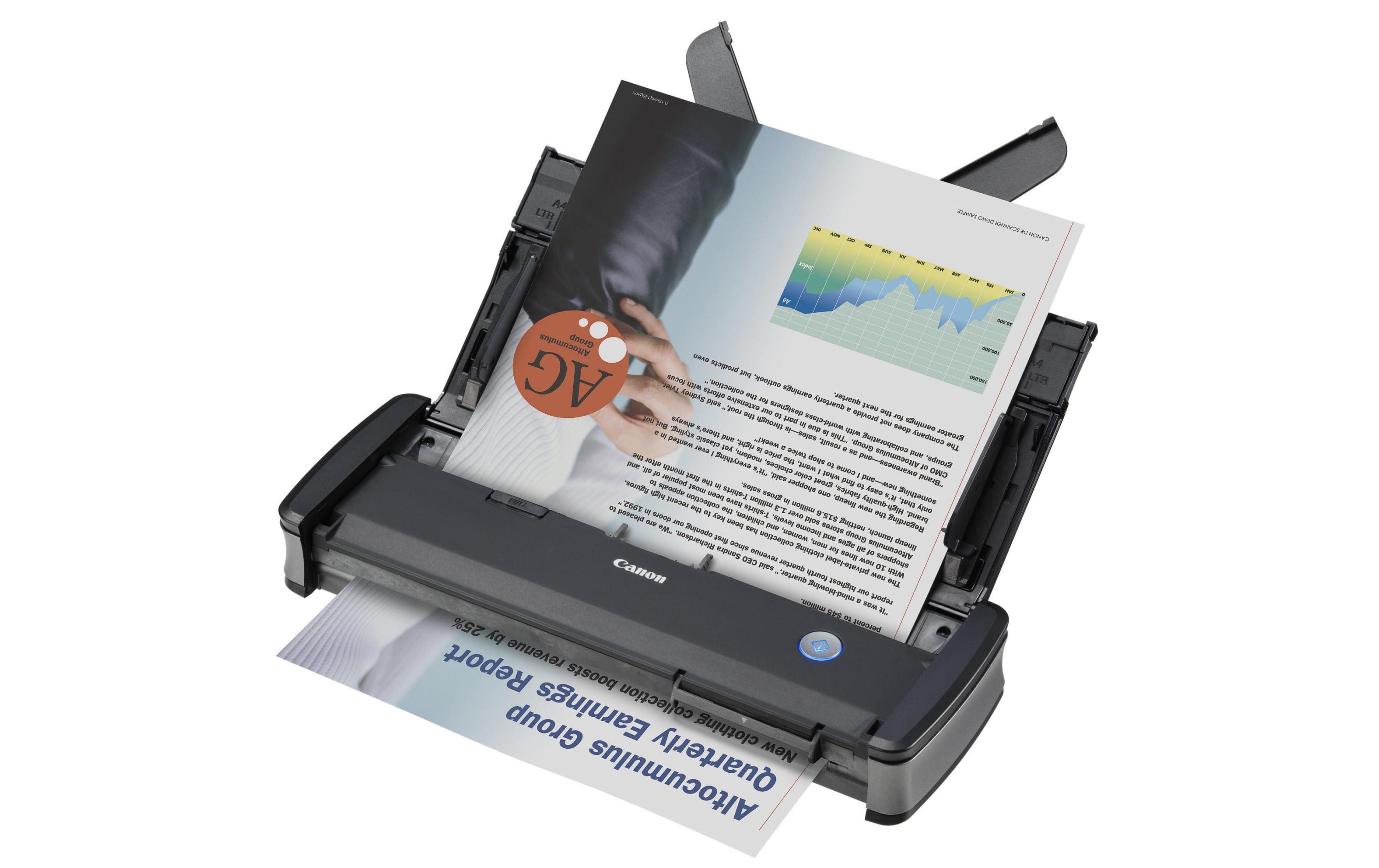 Mobiler Dokumentenscanner P-215II<br>Mobiler Dokumenten-Scanner