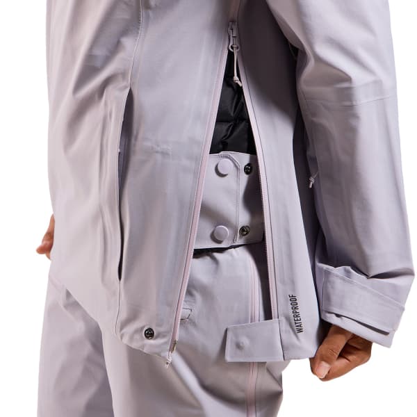 Veste ski de randonnée ODLO X-ALP 3L ANORAK JACKET HARDSHELL W MISTY LILAC