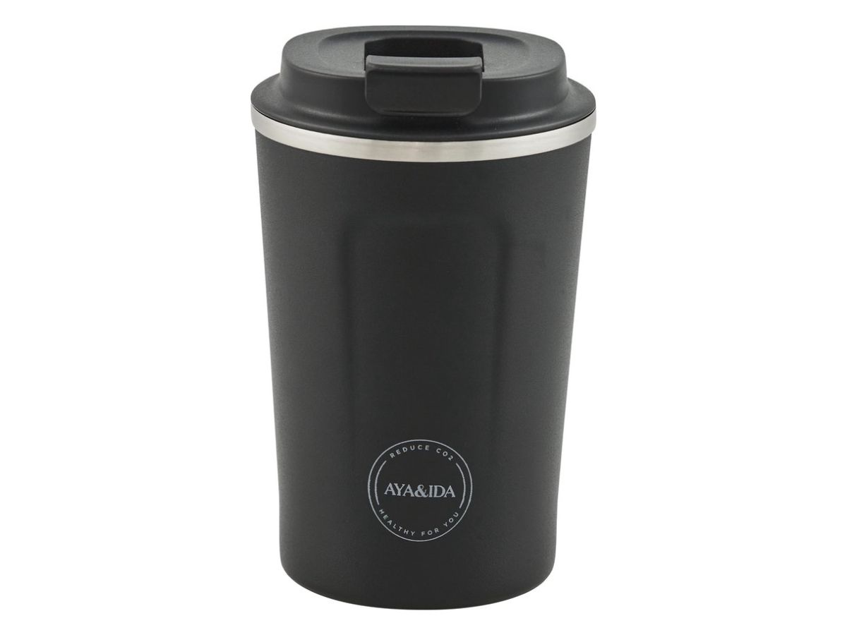 AYA&IDA CUP2GO 380 ml thermosbeker - Matt Black