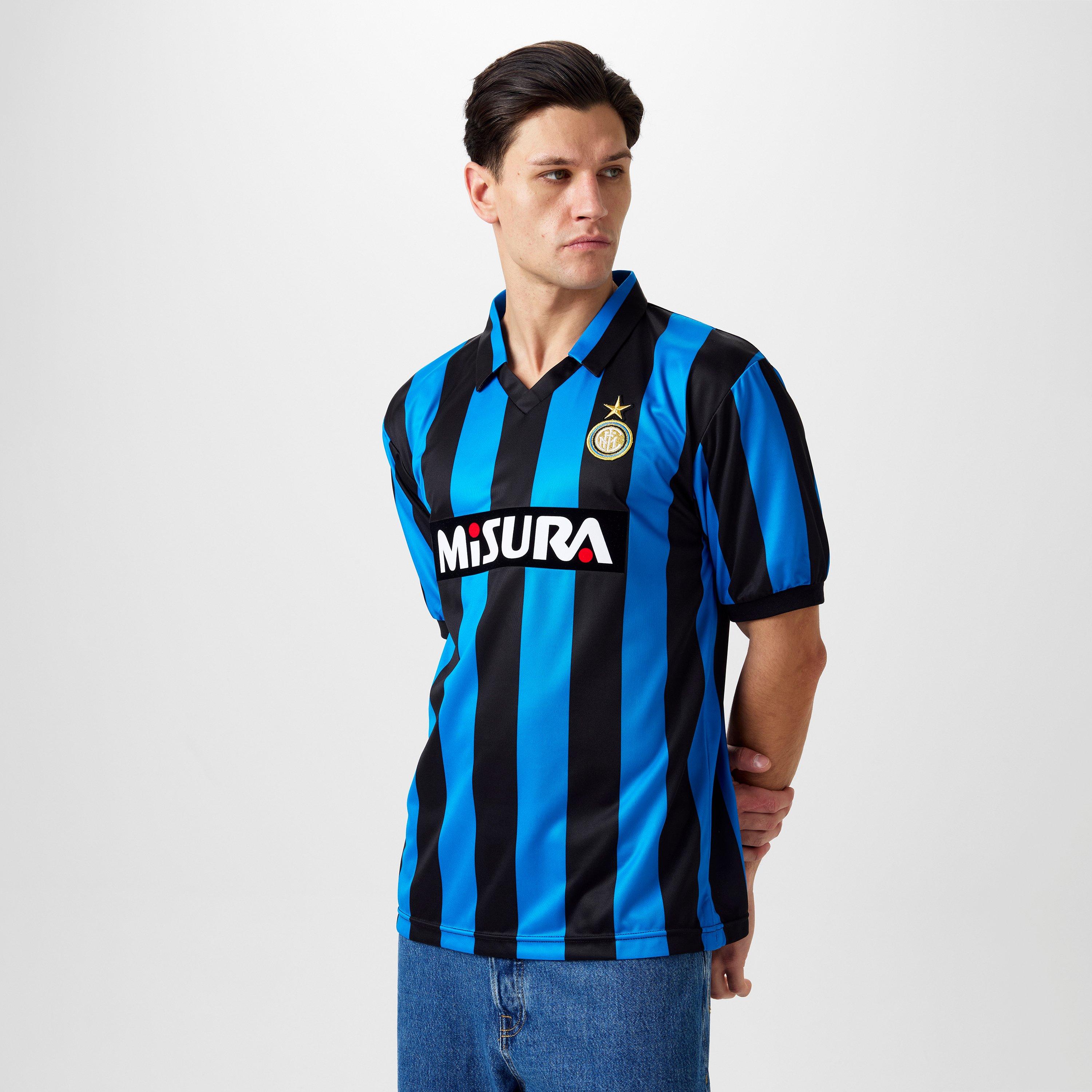 Score Draw ScoreDraw Inter Milan Retro Home Shirt 90 Adults