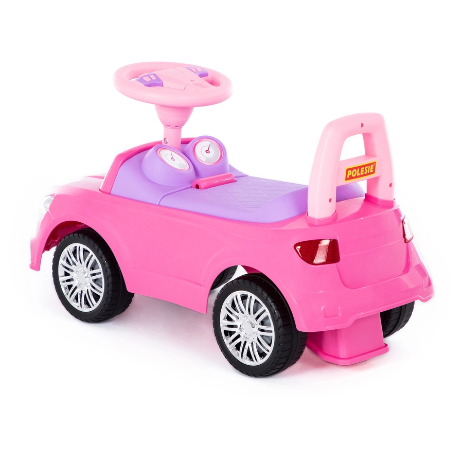 POLESIE Rutscher SuperCar mit Sound, pink