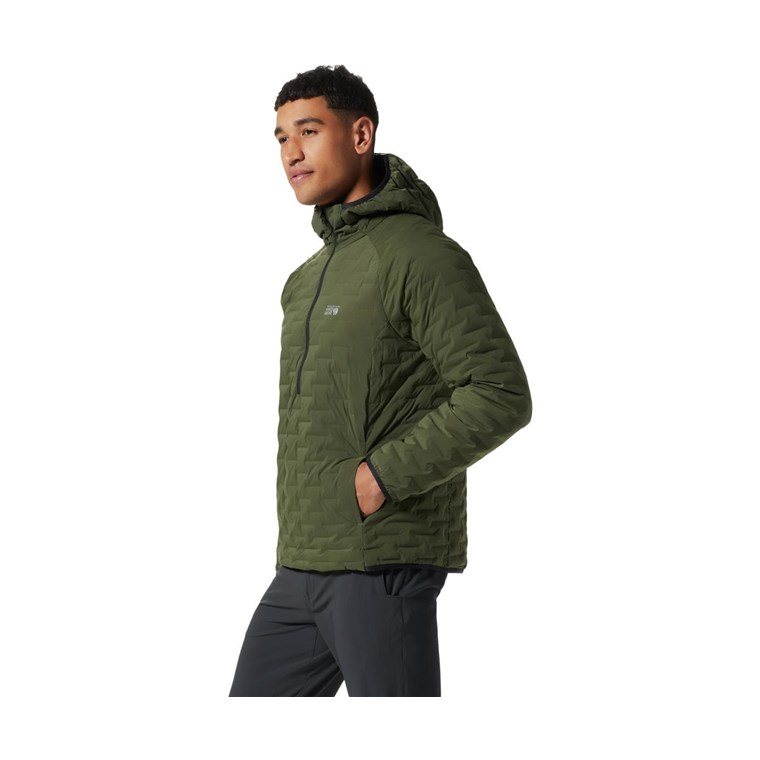 Mountain Hardwear Stretchdown Light Pullover Men Surplus Green