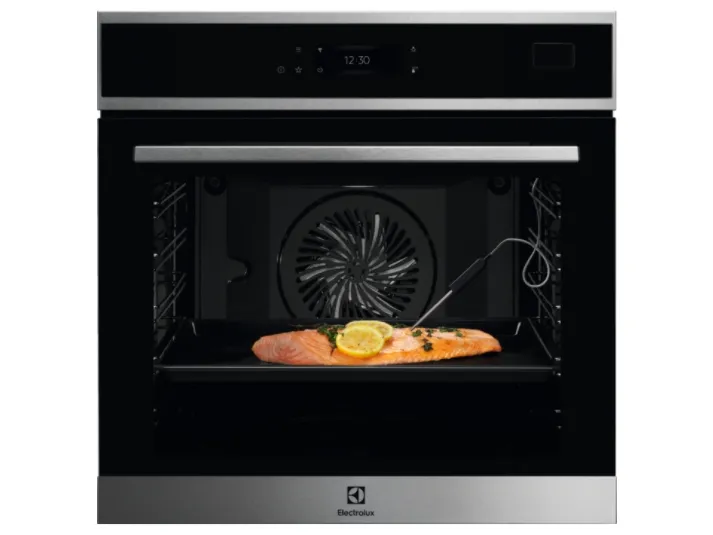Electrolux EOB8S39WX, Medium, 70 L, Grill, Ovn, Hurtig, Surround, 2 hylder, Damp, Sort