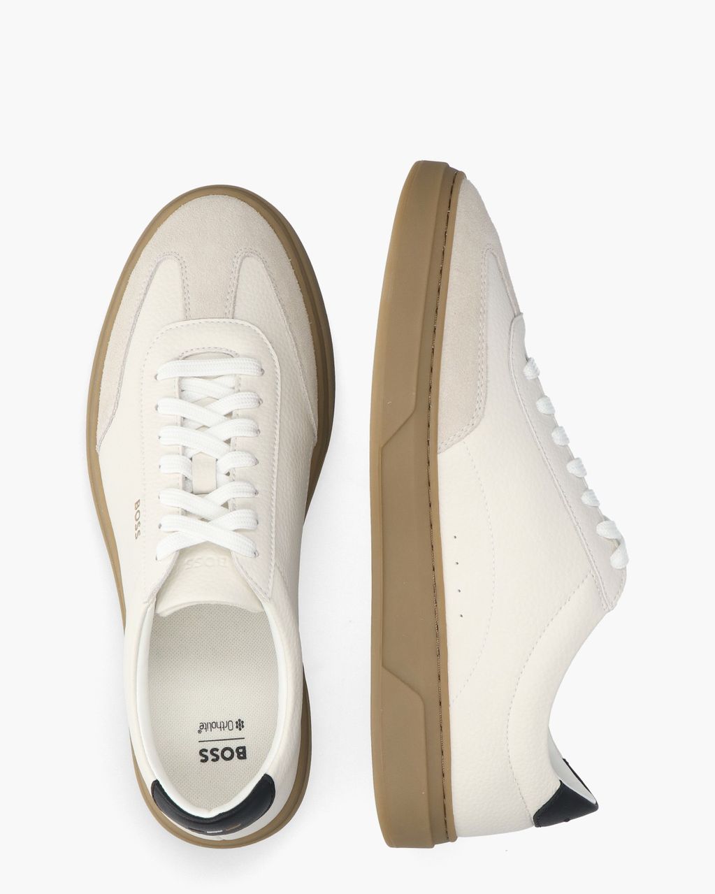 Boss Kieran Wit Herensneakers