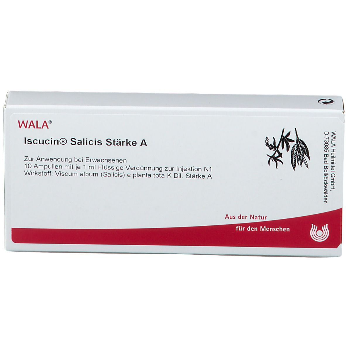 WALA® Iscucin Salicis Stärke A Ampullen
