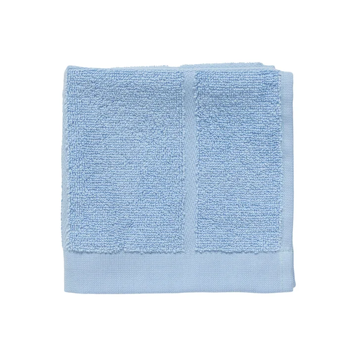 Marimekko - Tiiliskivi Mini-Handtuch 30 x 30 cm, hellblau