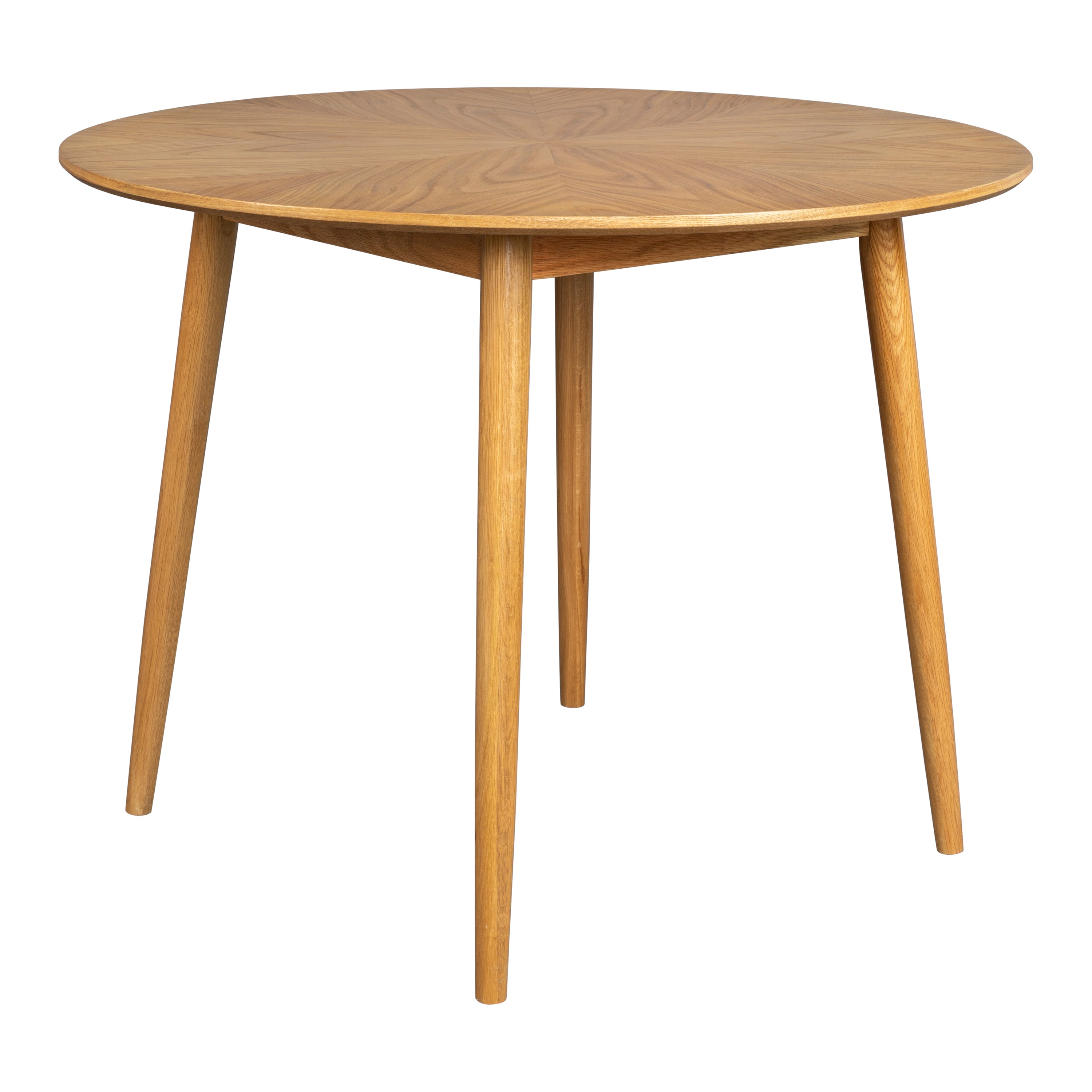 by fonQ basic Finn Eettafel - Ã 120 cm - Bruin