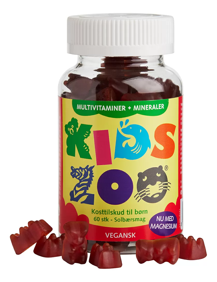 Kids Zoo Multivitaminer   Mineraler - 60 stk.