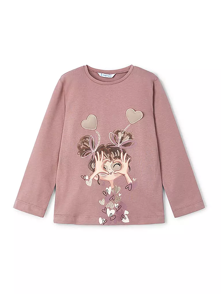 MAYORAL Mädchen Langarmshirt rosa