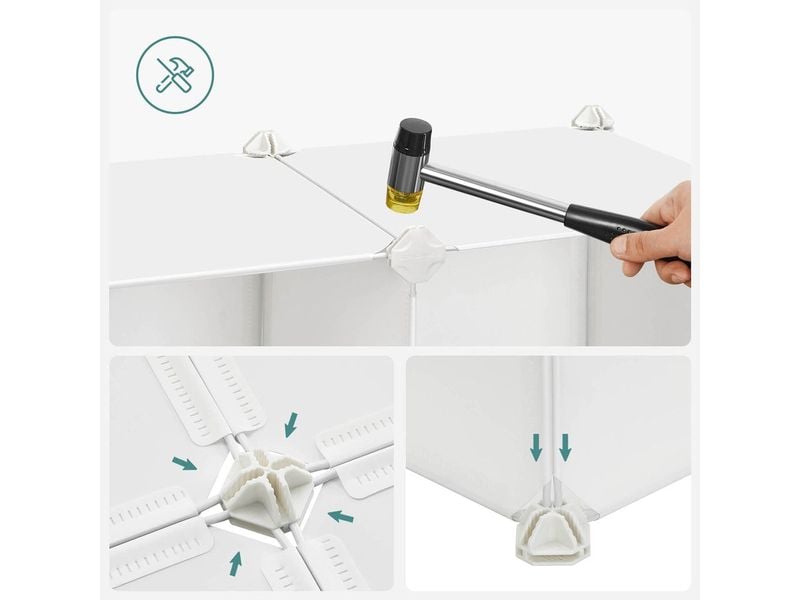 Songmics Regal mit diversen Aufbauarten Kinderregal