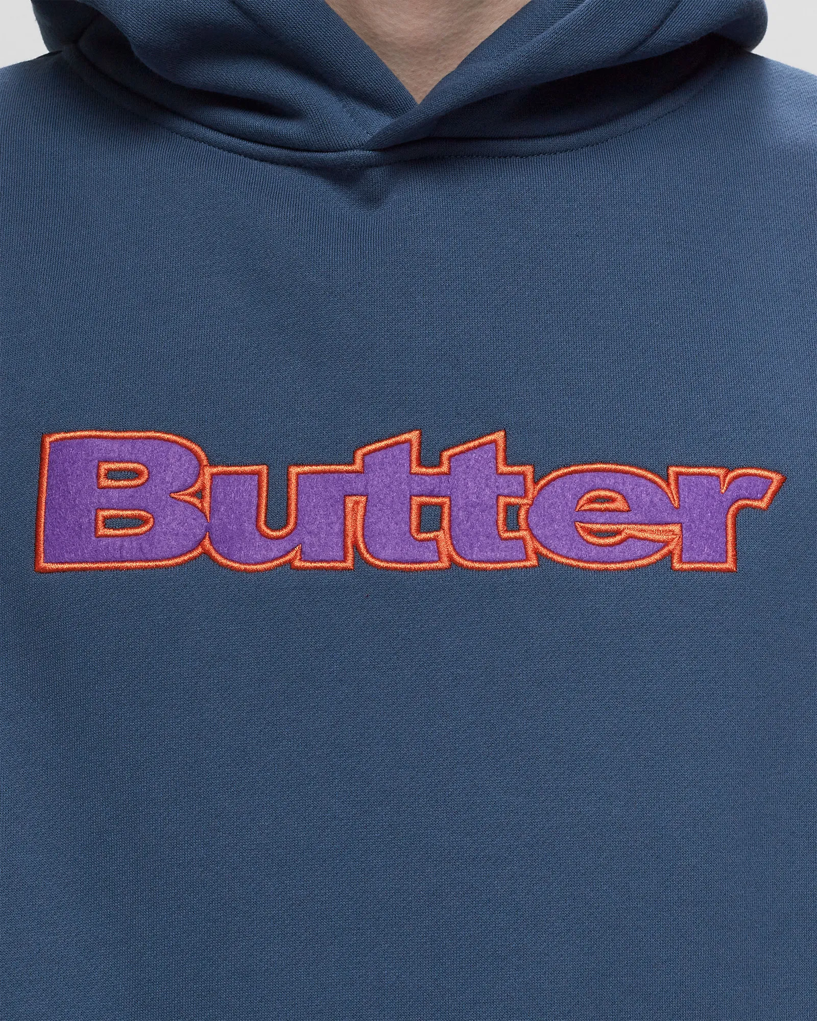 Butter Goods Felt Logo Applique Pullover Hood