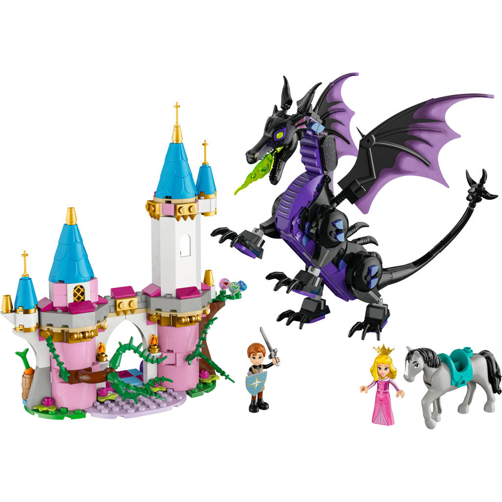 Heerlijke fantasie en bouwervaringMaleficent in drakenvorm Bouwbaar Speelgoed voor Kinderen 43240