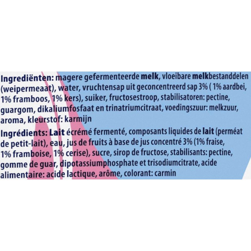 Fristi fruits rouges 25 cl - 24 canettes