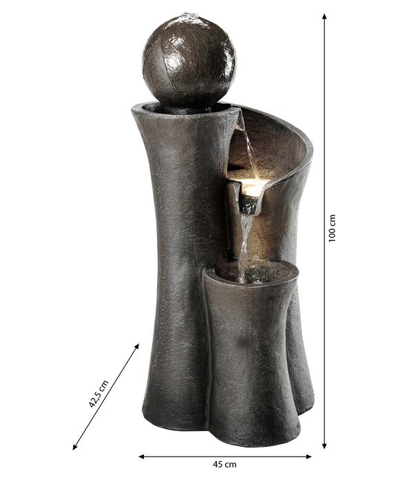 Dehner Polyresin-Gartenbrunnen Acapulco,