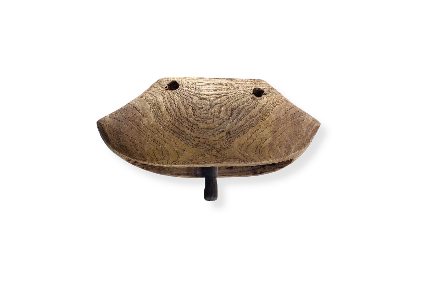 Antike hölzerne Kuhglocke S, natur, T 15 cm, B 11 cm, H 8 cm günstig bestellen