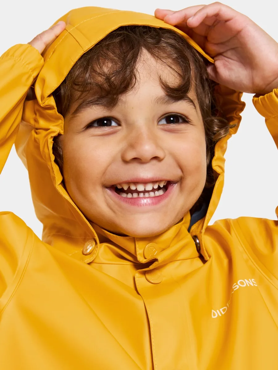 Didriksons Jojo Kids Jkt Oat Yellow