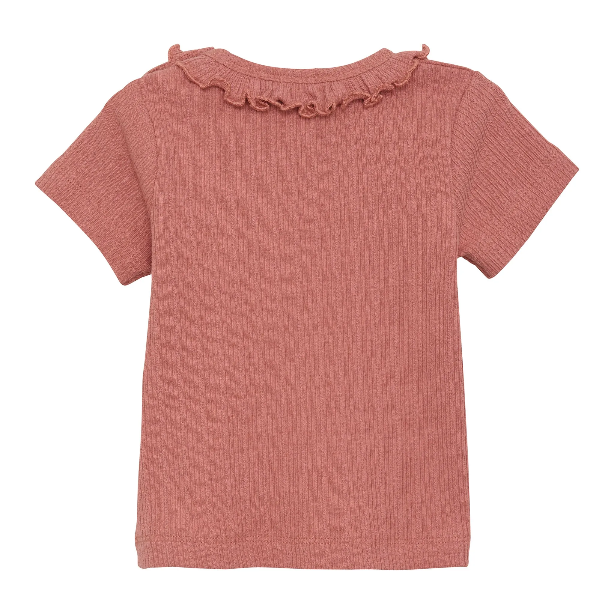 En Fant T-Shirt Côtelé Rose 6-24mois