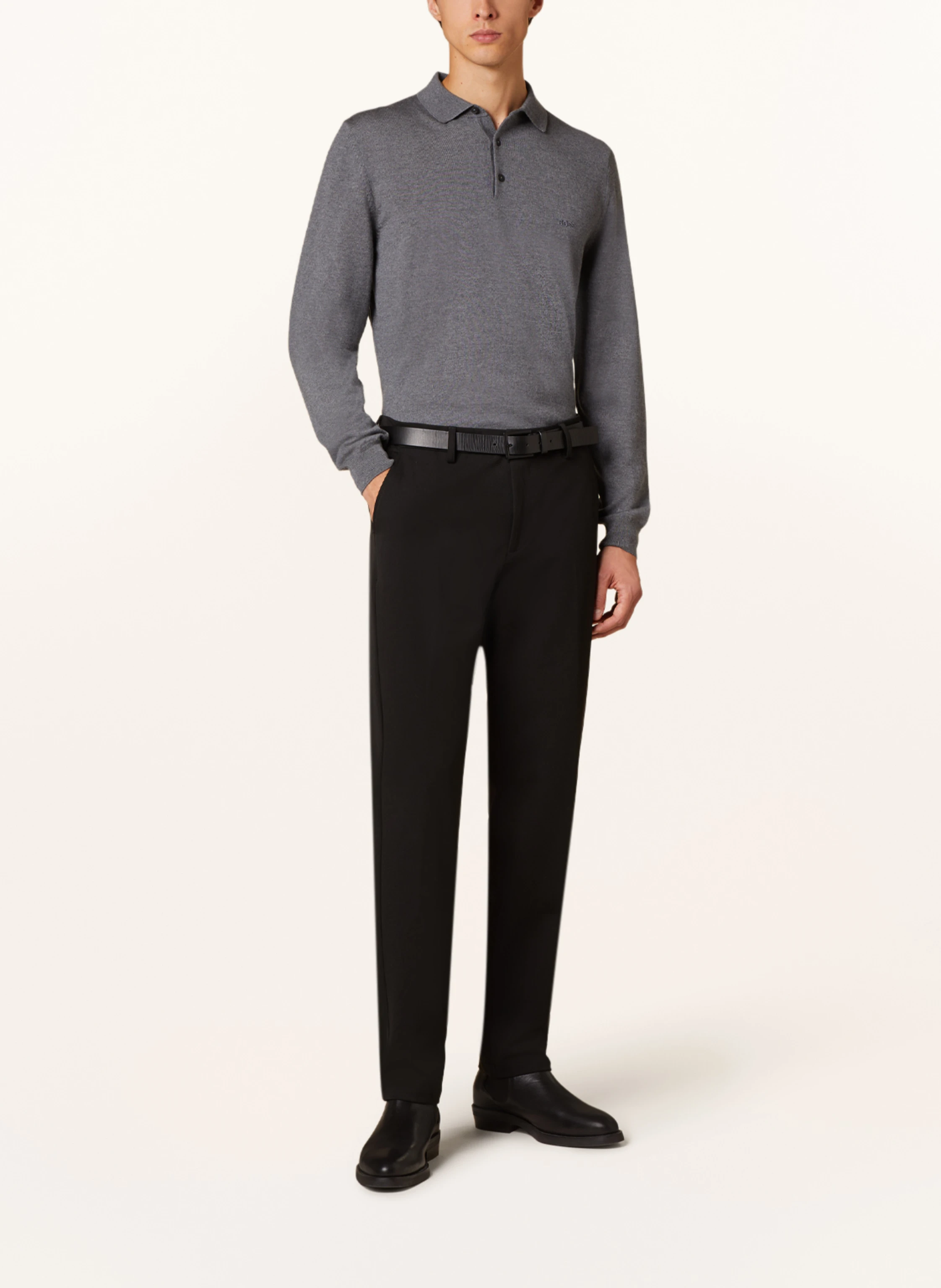 BOSS Strick-Poloshirt BONO
