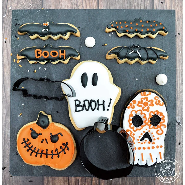 4 emporte-pièces Halloween Scrapcooking