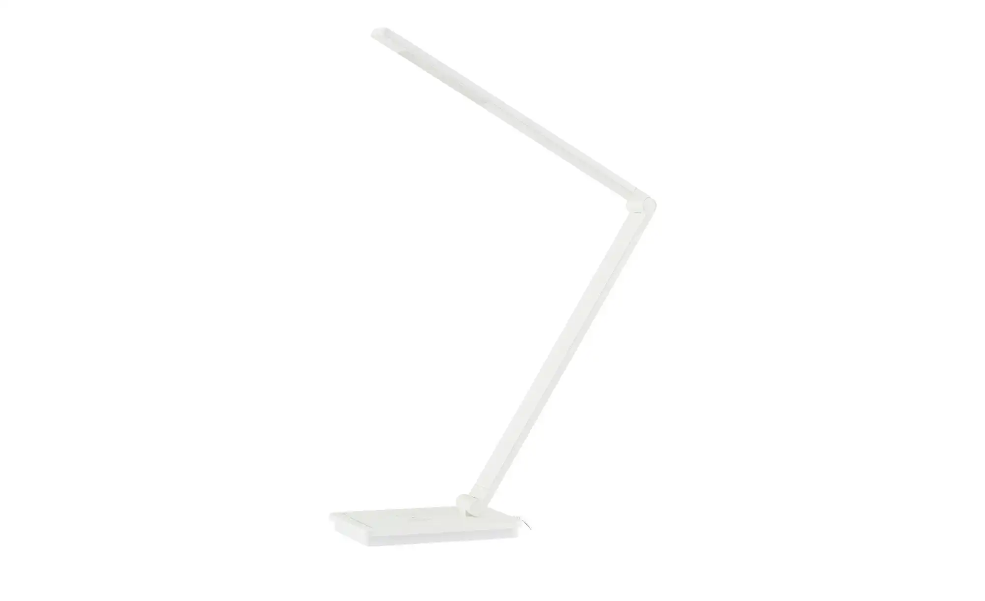 KHG LED-Tischleuchte, weiß mit Qi-Charger
