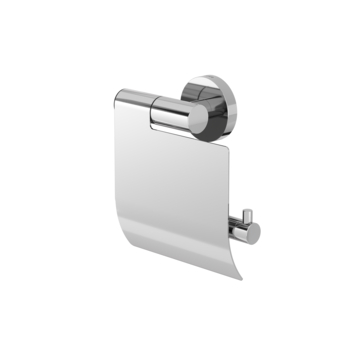 Tiger Toiletrolhouder Boston met Klep Chroom