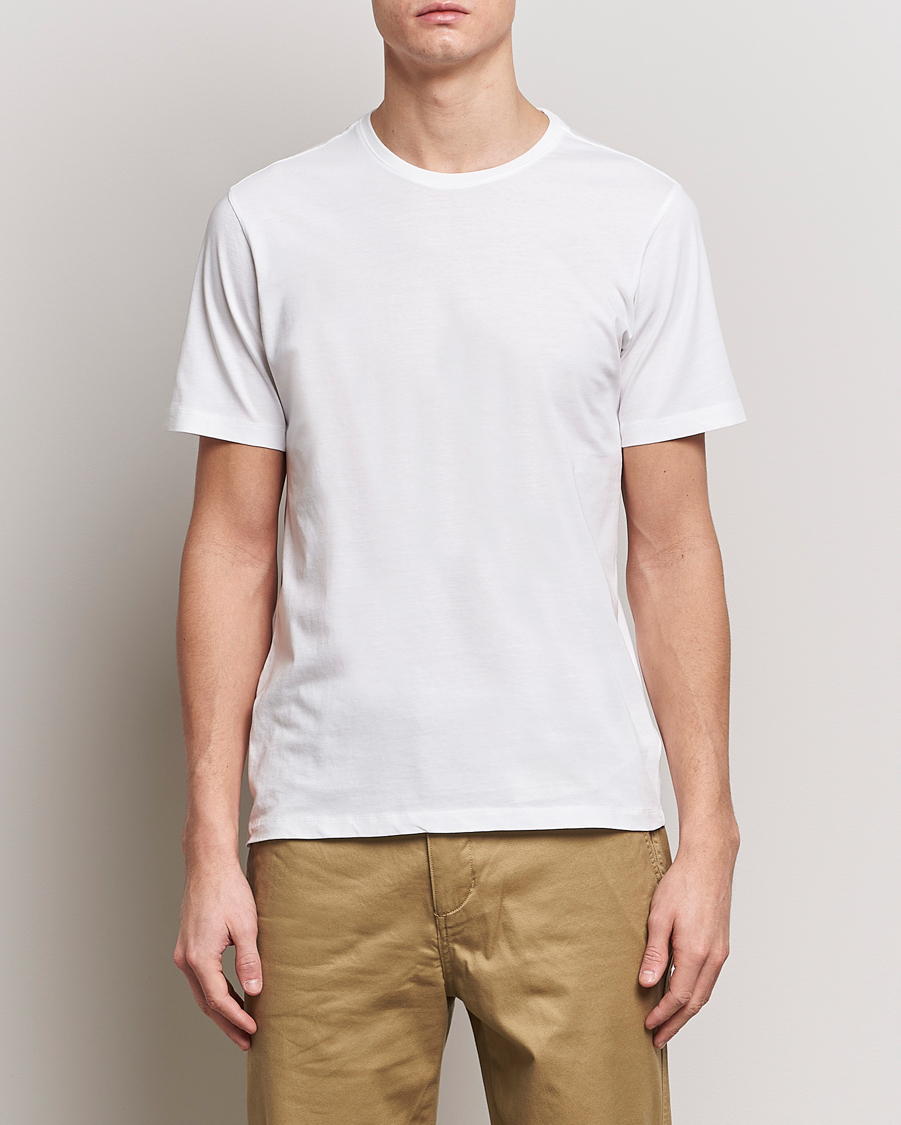 KnowledgeCotton Apparel Agnar Basic T-Shirt Bright White