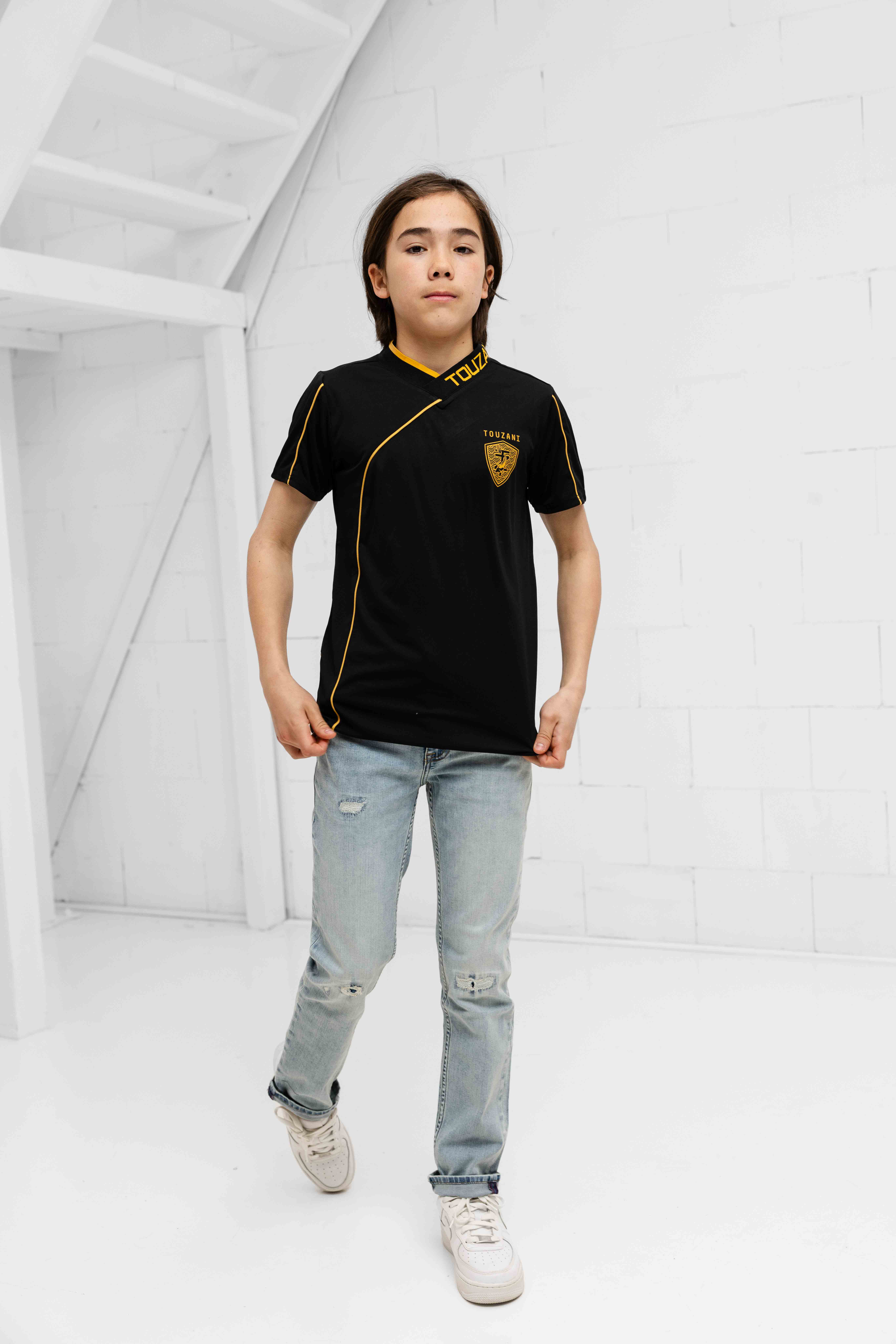 Touzani Kohaku T-Shirt Kids Zwart