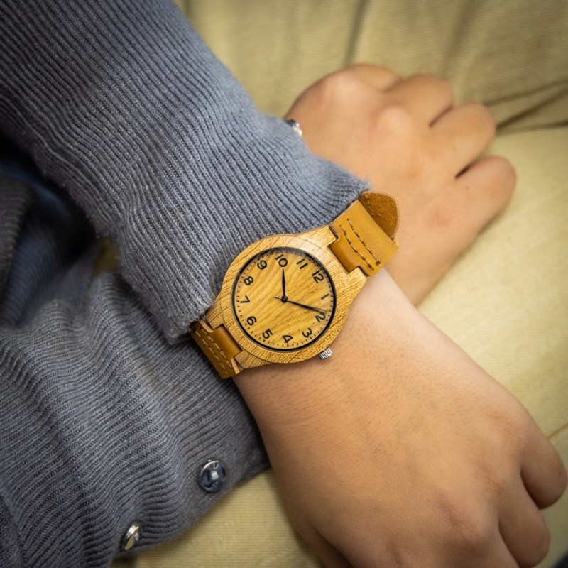 Montre Femme CHTIME bracelet Cuir Marron