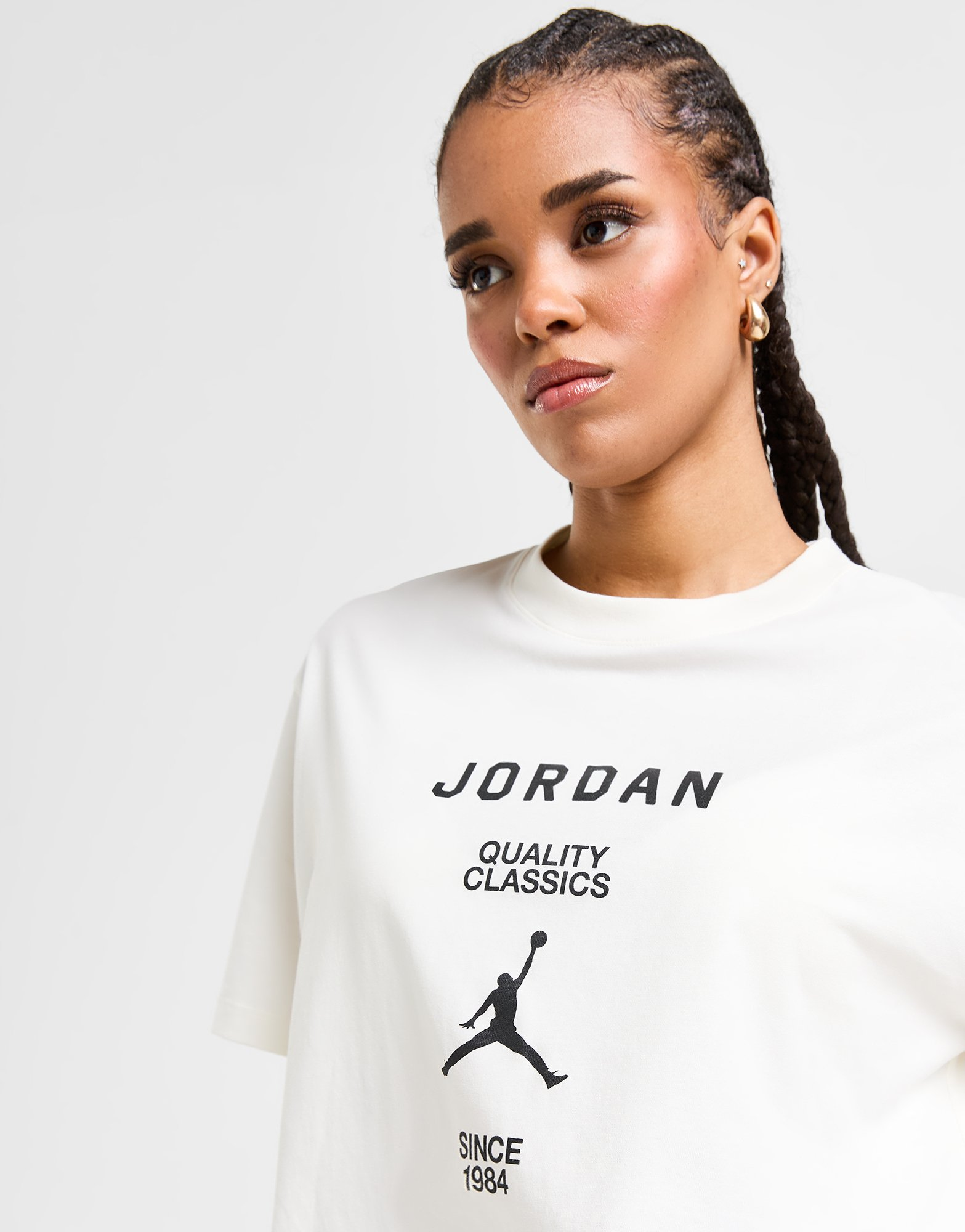 Jordan T-shirt Centre Logo Femme
