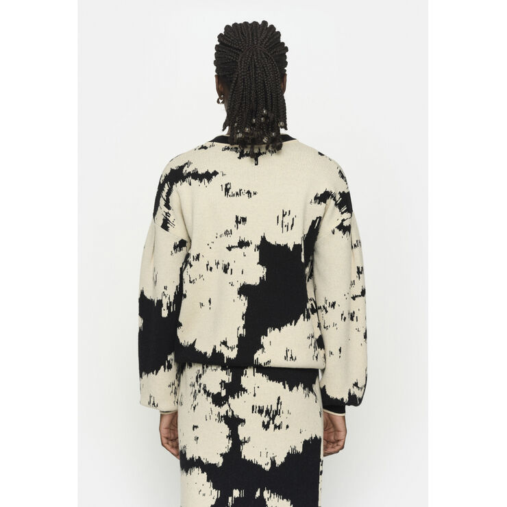 Soft Rebels SRRogue Pattern Knit Jacquard pattern arctic wolf